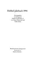 Hebbel-Jahrbuch