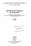 Opioids in the treatment of cancer pain