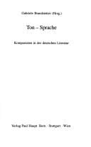Ton, Sprache
