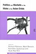 Politics and markets in the wake of the Asian crisis
