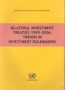 Bilateral investment treaties 1995-2006
