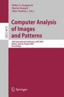 Computer analysis of images and patterns