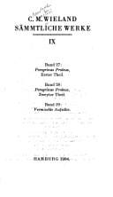 C.M. Wieland sämmtliche Werke
