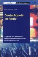 Deutschquote im Radio
