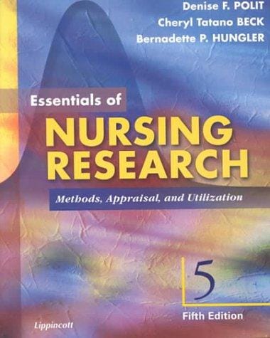 Essentials of nursing research