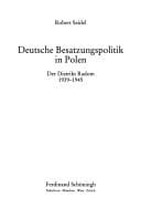 Deutsche Besatzungspolitik in Polen