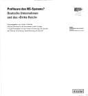 Profiteure des NS-Systems?