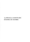 15 años de la Constitución ecologica de Colombia