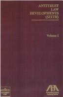 Antitrust law developments (sixth)