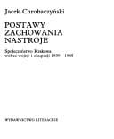 Postawy zachowania nastroje