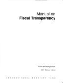 Manual on fiscal transparency