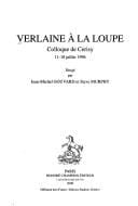 Verlaine à la loupe