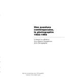 Une aventure contemporaine, la photographie 1955-1995