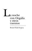 La noche con Orgalia y otros cuentos