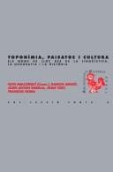 Toponímia, paisatge i cultura