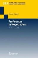 Preferences in negotiations
