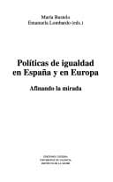 Políticas de igualdad en España y en Europa