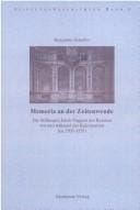 Memoria an der Zeitenwende