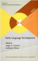 Early language development
