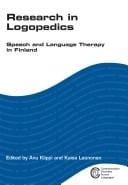 Research in logopedics