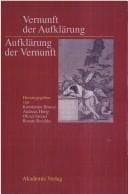 Vernunft der Aufklärung-Aufklärung der Vernunft