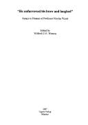 "He unfurrowed his brow and laughed"