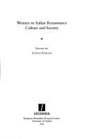 Women in Italian Renaissance culture and society