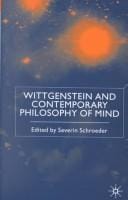 Wittgenstein and contemporary philosophy of mind