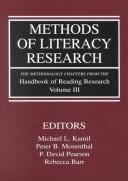 Methods of literacy research