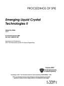Emerging liquid crystal technologies II