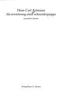 Die Zerstörung einer Schneiderpuppe