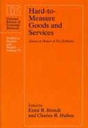 Hard-to-measure goods and services