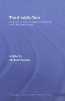 The analytic turn