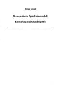 Germanistische Sprachwissenschaft