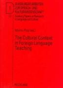 The cultural context in foreign language teaching