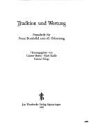 Tradition und Wertung