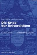 Die Krise der Universitäten