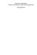 Structures of inequality