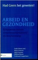 Arbeid en gezondheid