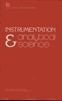 Instrumentation & analytical science