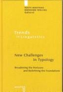 New challenges in typology