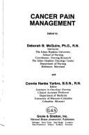 Cancer pain management