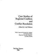 Case studies of regional conflicts and conflict resolution