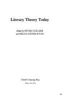 Literary theory today