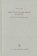 Der Chor in der Alten Komödie