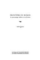 Frontière du roman
