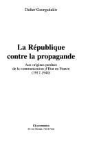 La République contre la propagande