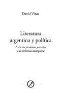 Literatura argentina y politica