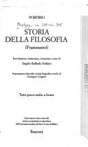 Storia della filosofia