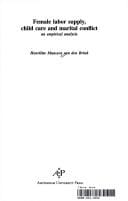 Female Labor Supply: Child Care and Marital Conflict